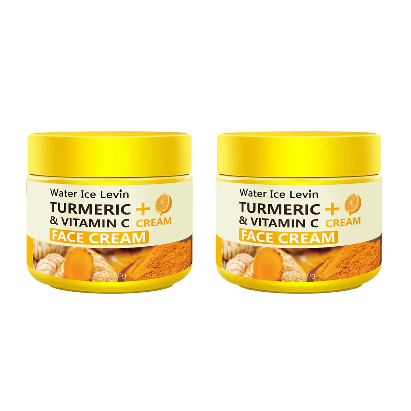 Turmeric Vitamin C Anti-Aging Cream | Moisturizing Collagen Hyaluronic Acid Skin Care