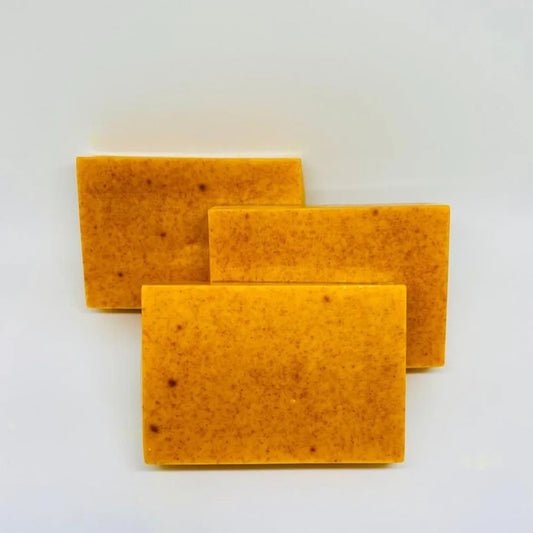 Turmeric Hand Made Soap | Lemon Kojic Acid Soap | Shower & Facial Soap