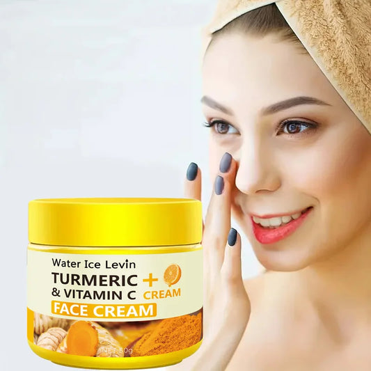 Turmeric Vitamin C Anti-Aging Cream | Moisturizing Collagen Hyaluronic Acid Skin Care